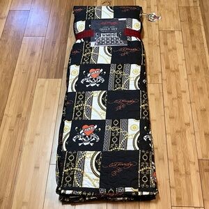 ED HARDY 3 piece quilt set NWT